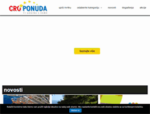 Tablet Screenshot of cro-ponuda.eu